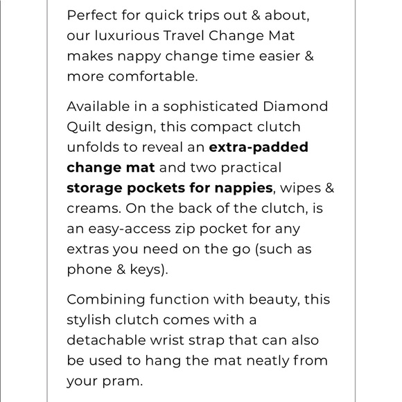 Diaper Clutch - Black - Picture 7 of 8